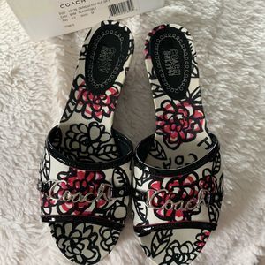 NWT Rare Coach Carissa Poppy Floral Beautiful Shoes